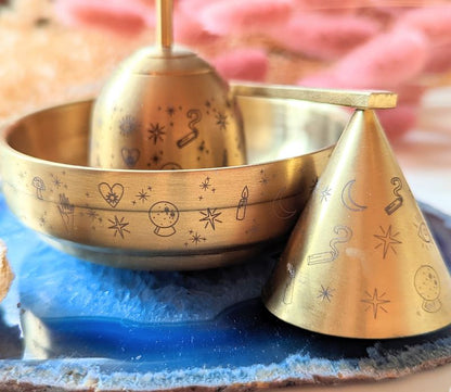 Golden Altar Bowl | Goddess Provisions