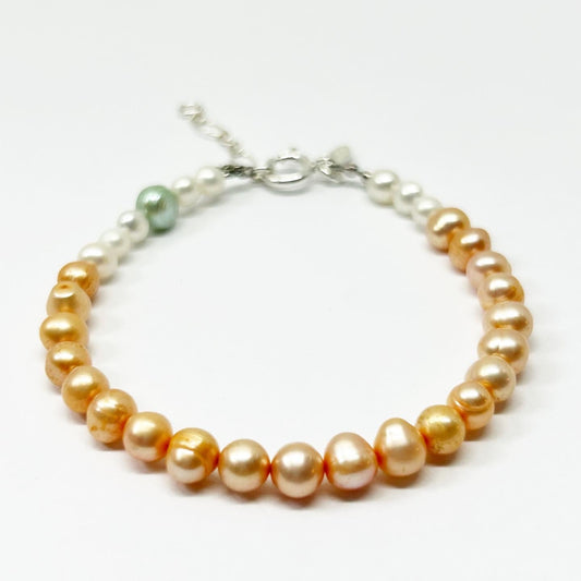 Mermaid Pearl Bracelet #102 by Jennifer Cervelli Jewelry