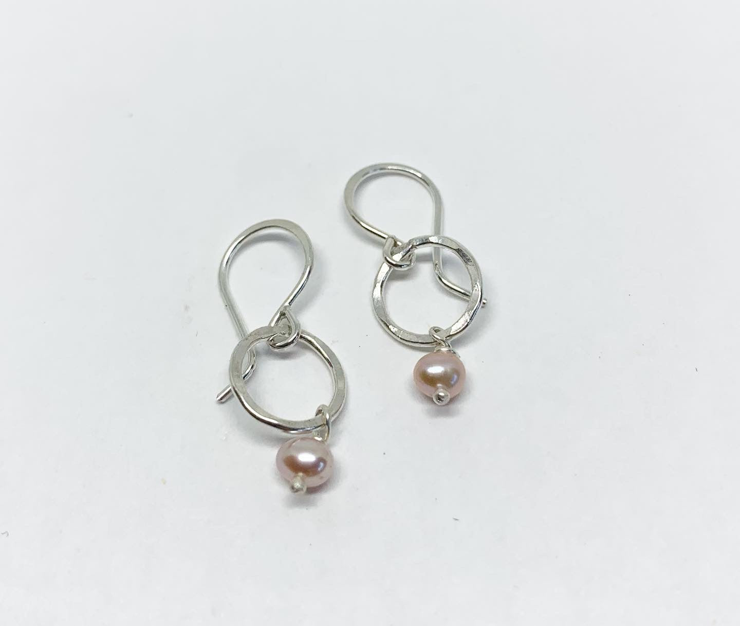 Tiny Pearl Drop Earrings by Jennifer Cervelli Jewelry