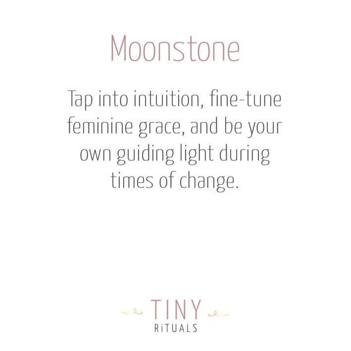 Moonstone Energy Bracelet by Tiny Rituals