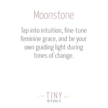 Moonstone Energy Bracelet by Tiny Rituals