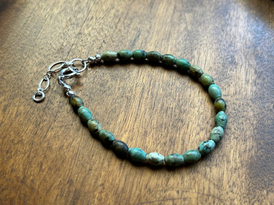 Turquoise Bracelet #103 by Jennifer Cervelli Jewelry