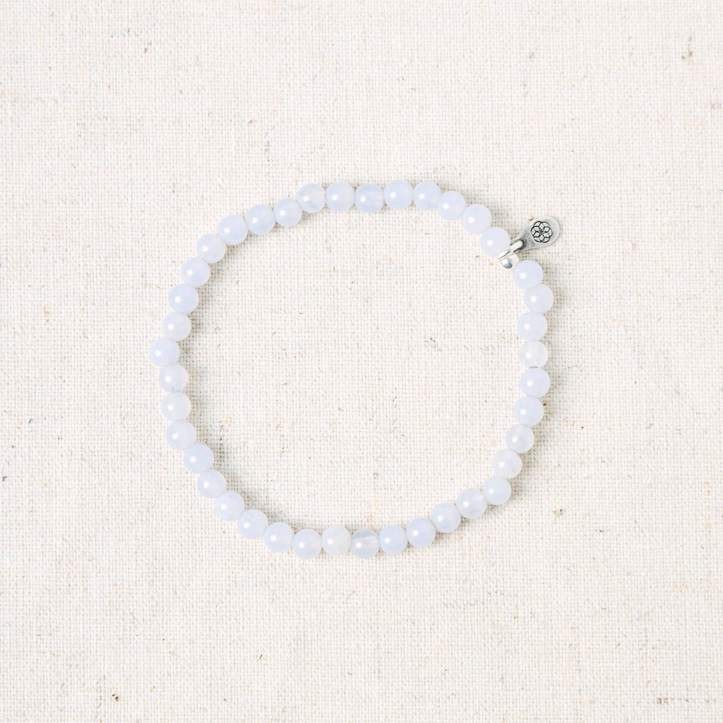 Blue Lace Agate Energy Bracelet by Tiny Rituals