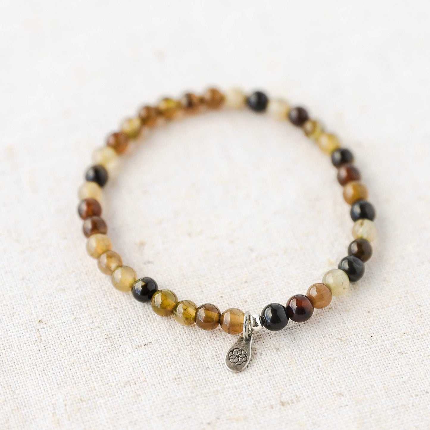 Brown Agate Energy Bracelet by Tiny Rituals