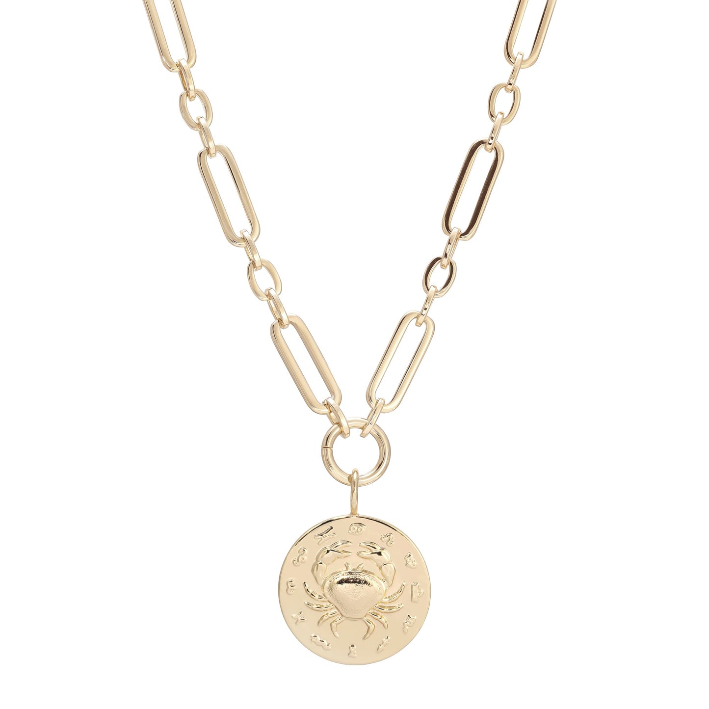 Zodiac Pendant Necklace by eklexic
