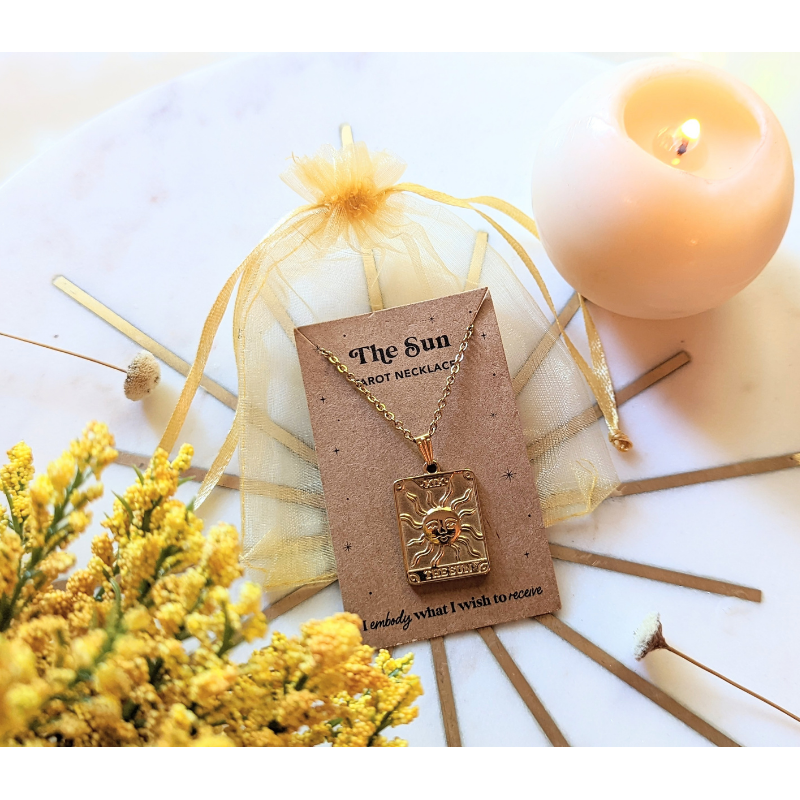 Tarot Sun Necklace | Goddess Provisions