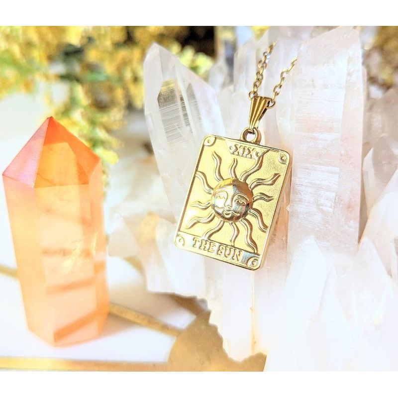 Tarot Sun Necklace | Goddess Provisions