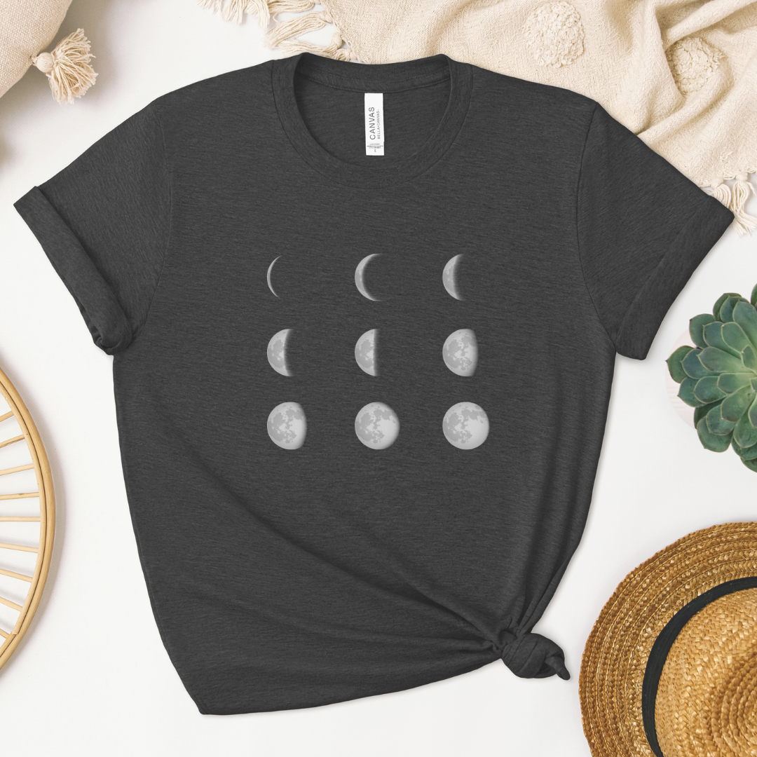 Camiseta unisex Fases Lunares