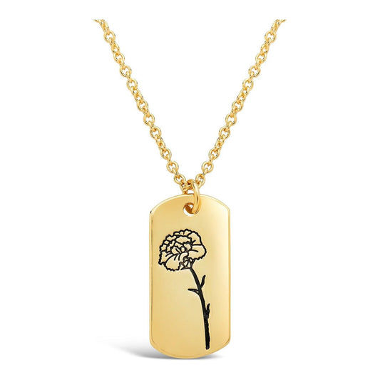 Birth Flower Pendant by Sterling Forever