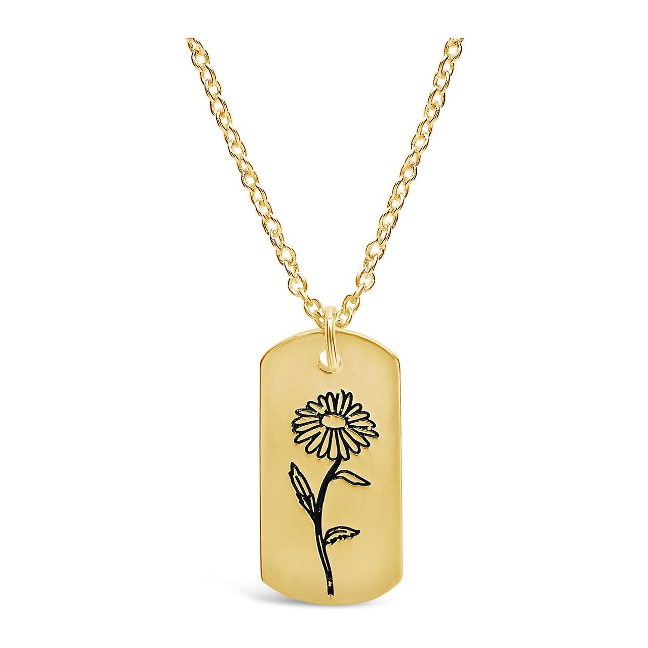 Birth Flower Pendant by Sterling Forever