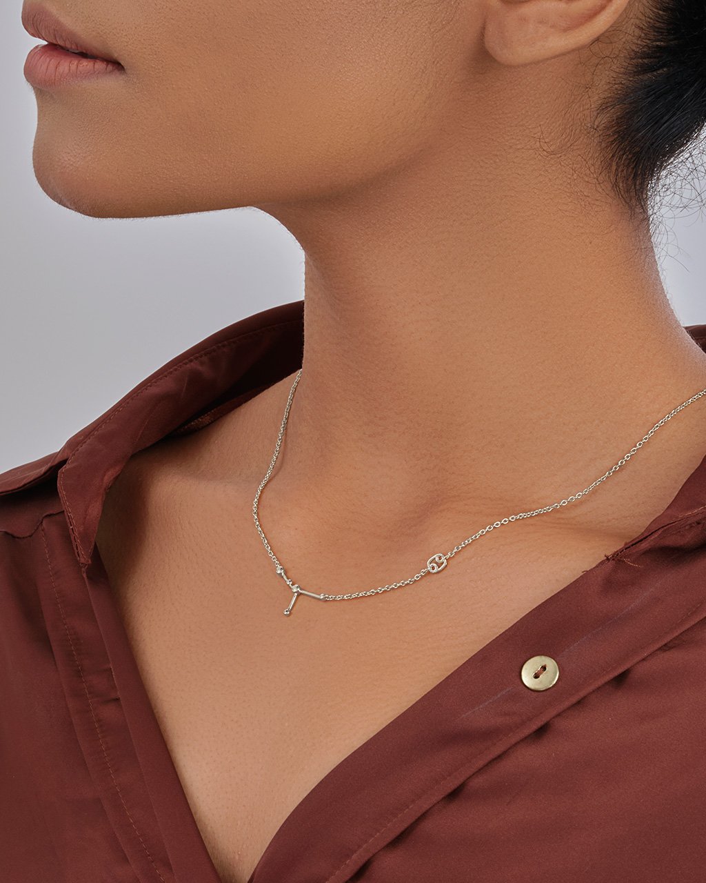Station Constellation Pendant Necklace by Sterling Forever