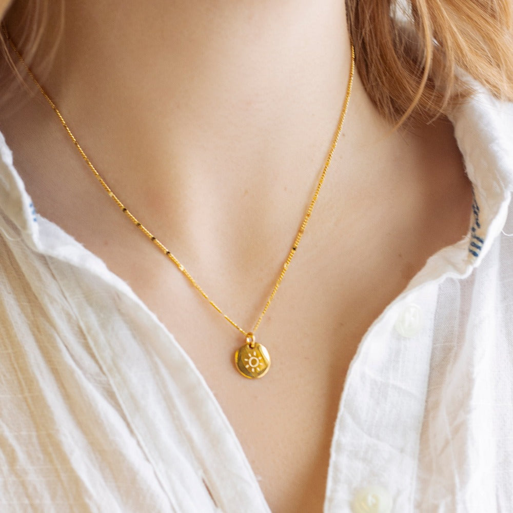 Intentions Necklace-Sun