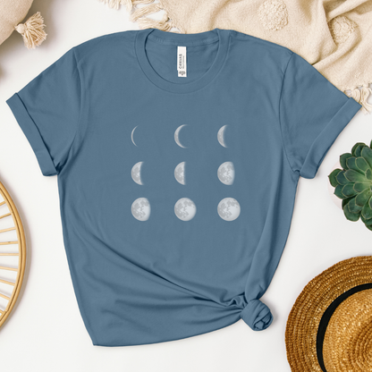 Camiseta unisex Fases Lunares