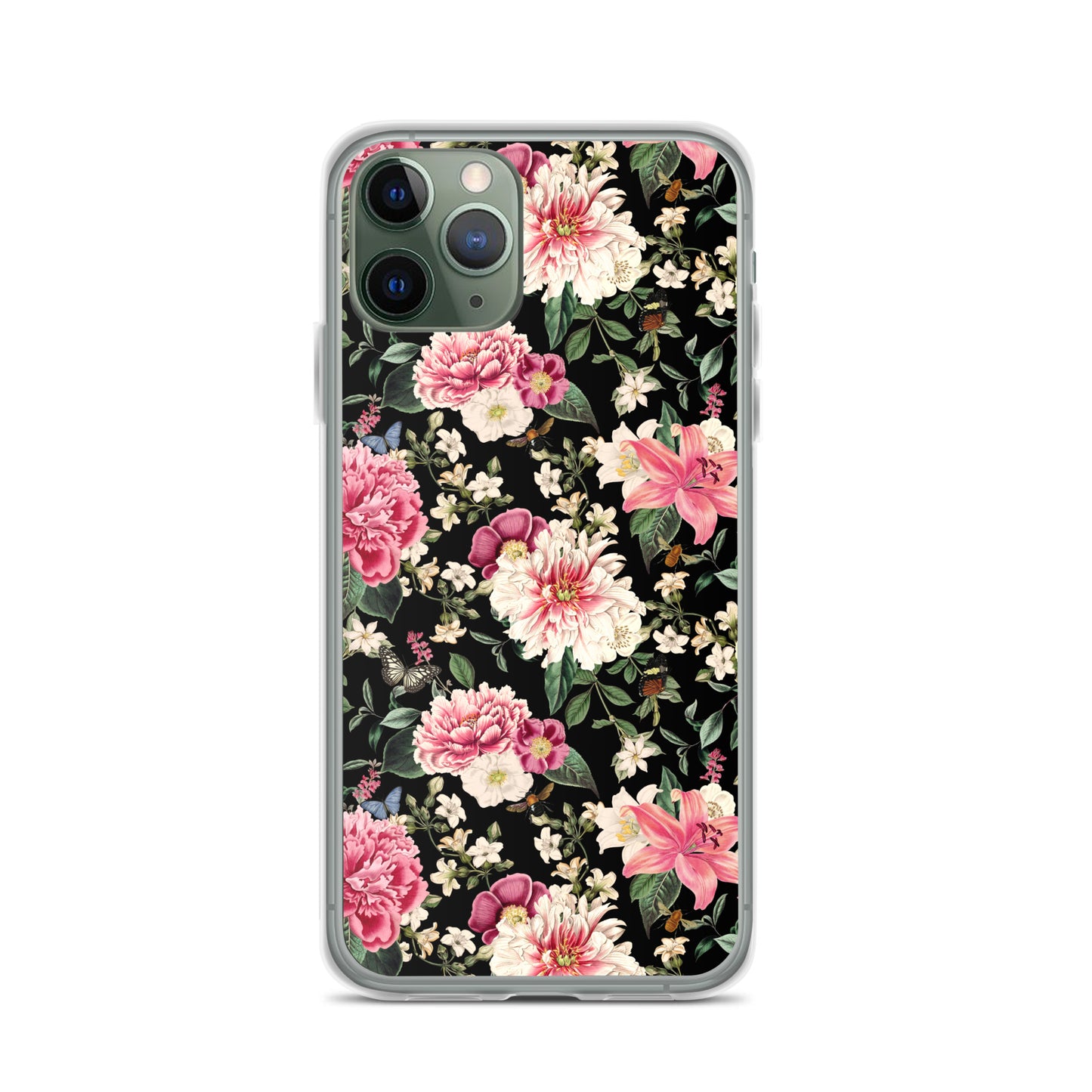 Fairy Garden Vintage Pattern Clear Case for iPhone®