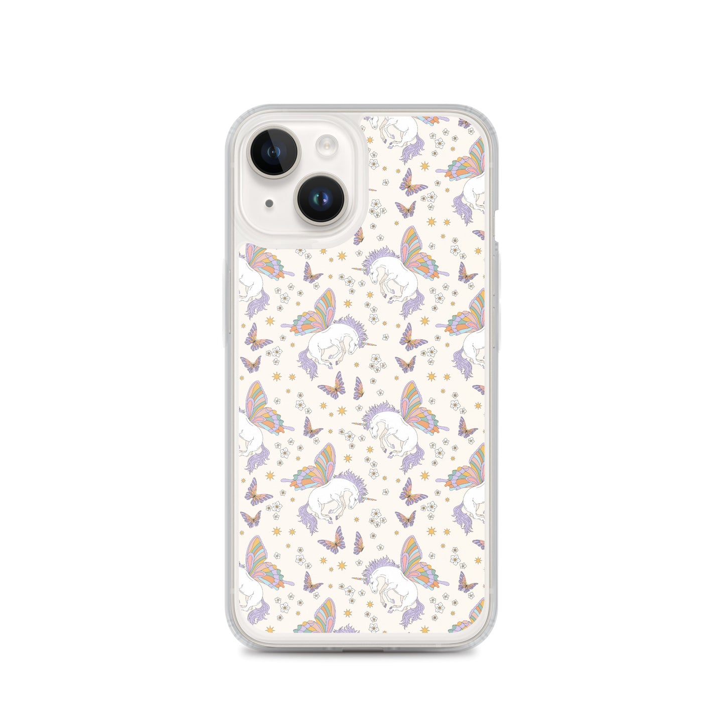 Unicorn and Fairy Clear Case for iPhone®