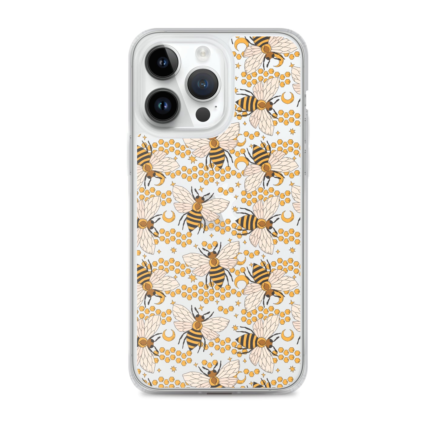 Funda transparente Mystic Bees para iPhone®