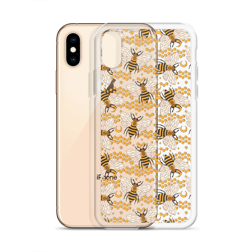 Mystic Bees Clear Case for iPhone®