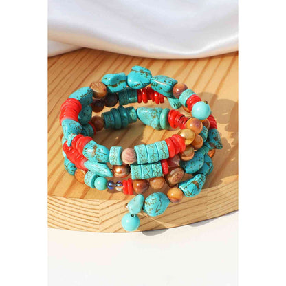 Layered Turquoise Bracelet