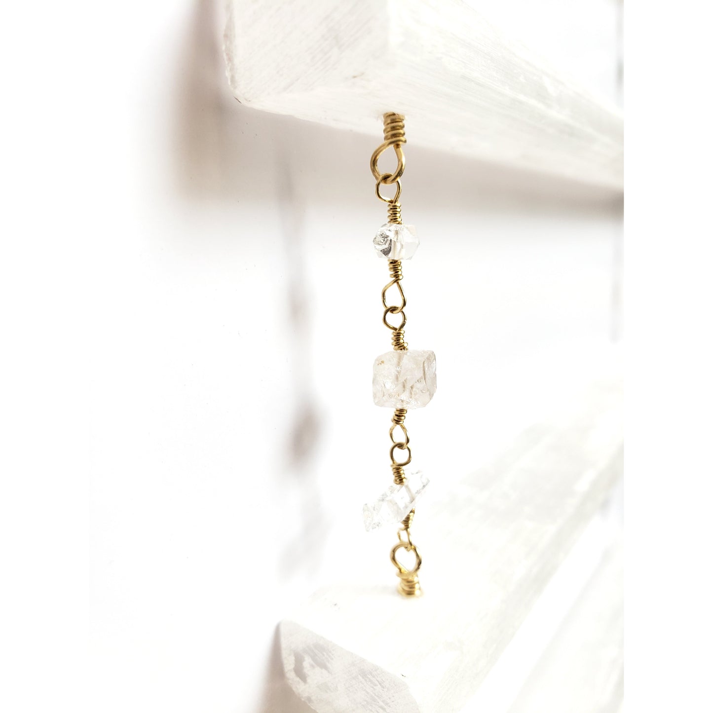 Selenite Ladder Crystal Wall Décor by Ariana Ost