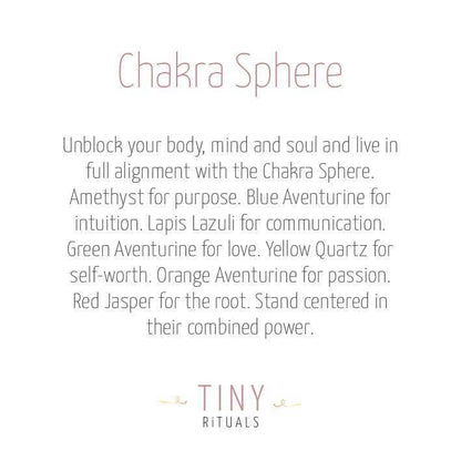 Chakra Sphere by Tiny Rituals