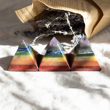 Chakra Pyramid by Tiny Rituals
