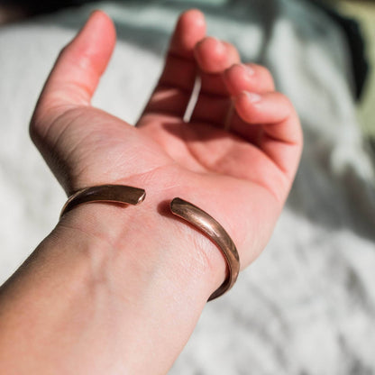Copper Healing Bangle by Tiny Rituals