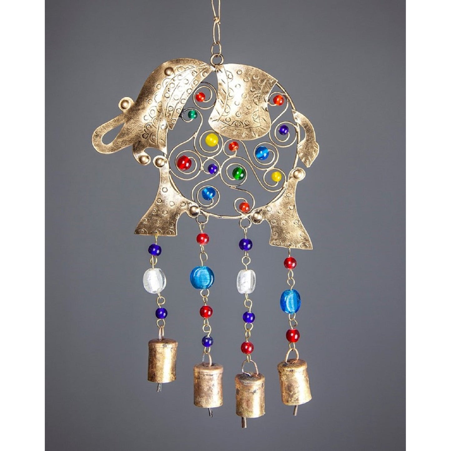 Beaded Elephant Chime by OMSutra