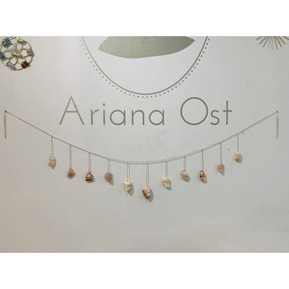 Warm Tone Rainbow Healing Crystal Garland by Ariana Ost