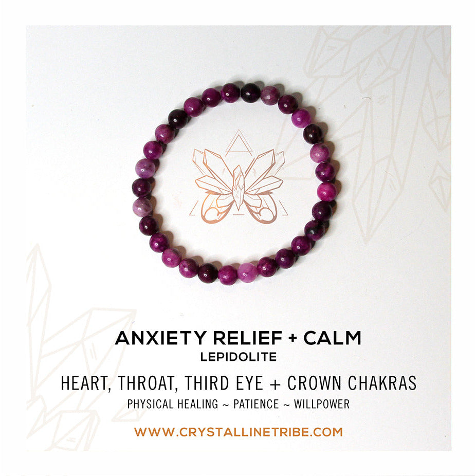 ANXIETY RELIEF + CALM by Crystalline Tribe