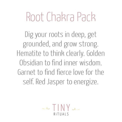 Root Chakra Pack by Tiny Rituals