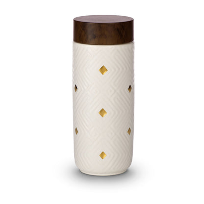 The Miracle Gold Ceramic Tumbler by ACERA LIVEN