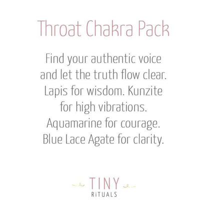 Throat Chakra Pack by Tiny Rituals