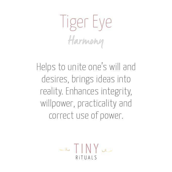 Tiger Eye Sphere by Tiny Rituals