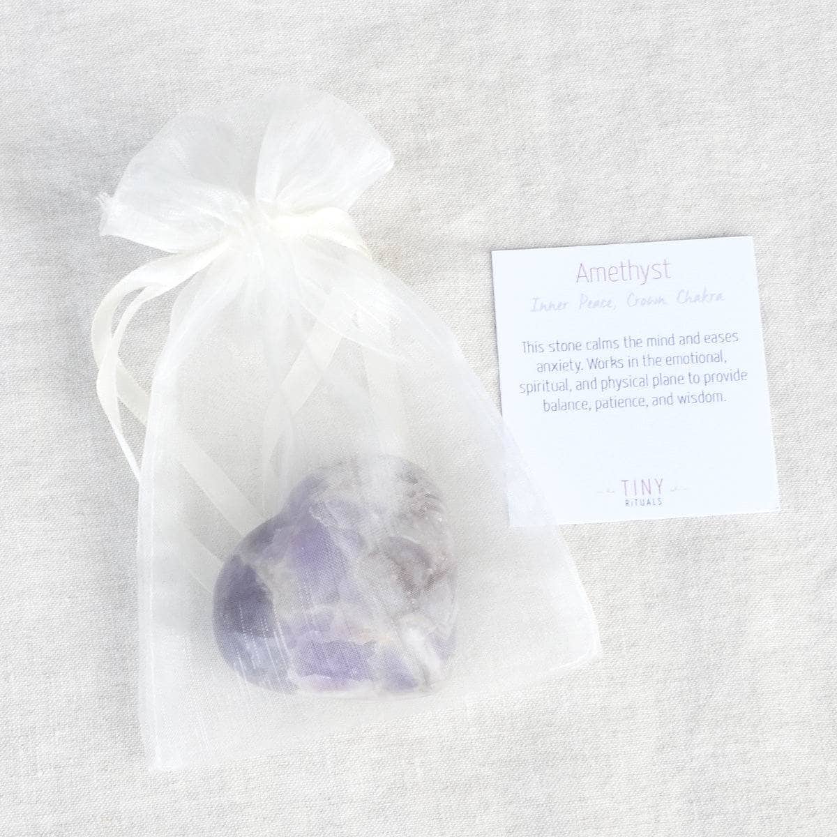 Amethyst Heart by Tiny Rituals